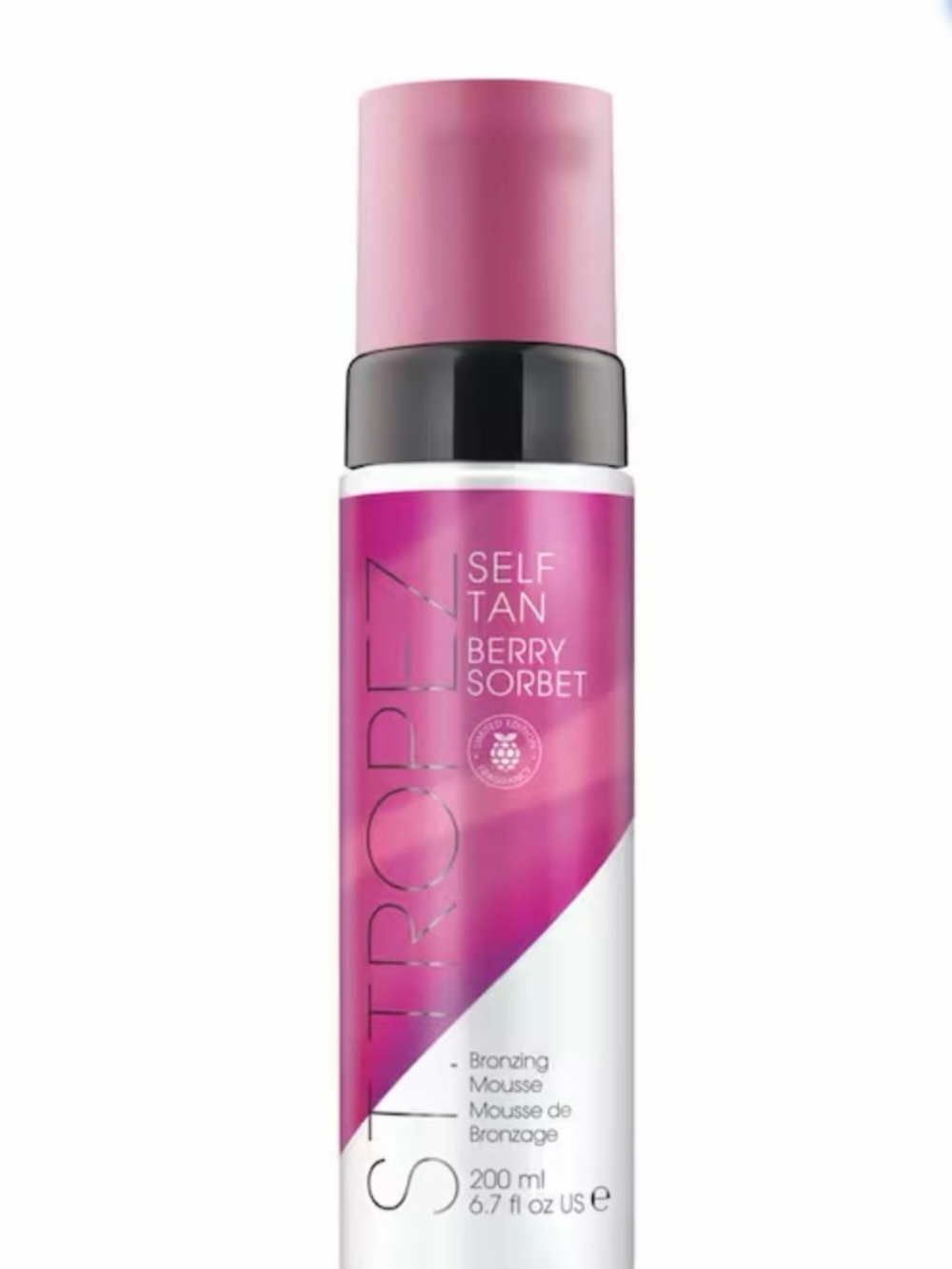 St. Tropez Berry Sorbet Self Tan Mousse - Pink